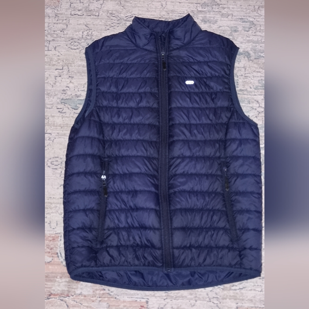 33,000 Feet Weatherproof Packable Gilet Navy Men'sPuffer Vest Medium